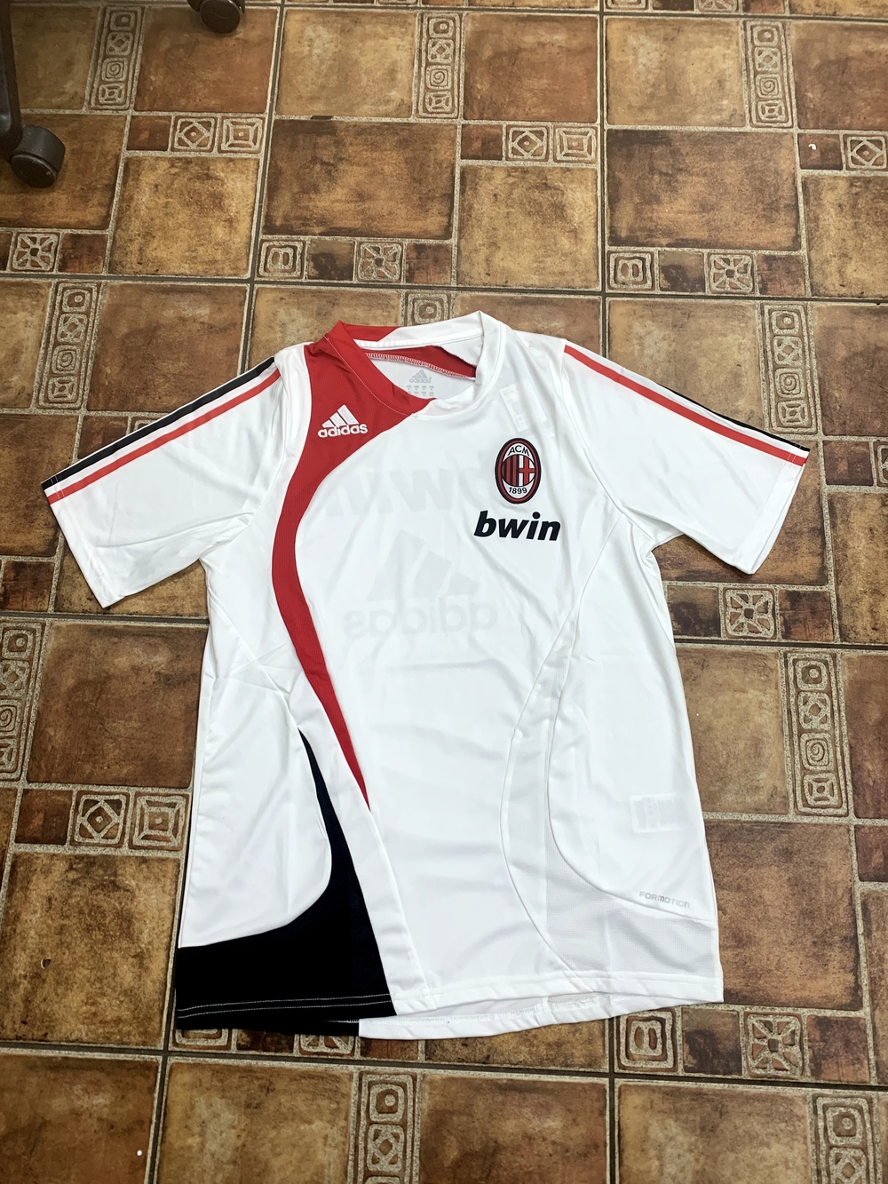Adidas AC Milan 2007/08 Retro Training Jersey Size M